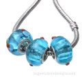 European Blue murano bead bracelet wholesale 2016 new design glass bead bracelet